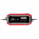 Įkroviklis akumuliatoriui automatinis LCD 12/ 24V 10A