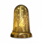 Stebuklingas &scaron;ventinis LED žibintas - Auksinis