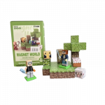 Minecraft magnetinis blokelių / kaladėlių rinkinys - 53 dalių