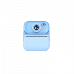 Momentinio spausdinimo fotoaparatas su spausdintuvu ir asmenukių kamera