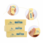 Antistresinis squishy žaislas - sviesto kubelis / salted butter