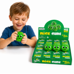 NeeDoh Nice Cube sprite &ndash; mink&scaron;tas antistresinis žaislas su &scaron;ypsena