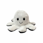 Didelis dvipusis a&scaron;tuonkojis Tik Tok Octopus 27cm - baltas / juodas