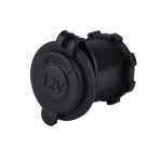 12v automobilinis maitinimo lizdas su dangteliu ir fiksatoriumi