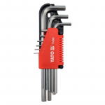 &Scaron;e&scaron;iakampių raktų rinkinys HEX, 1.5-10mm, 9vnt