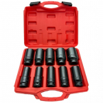 3/ 4" Prailgintų smūginių galvučių rinkinys (19-41mm) 10vnt.