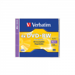 Duomenų laikmena Verbatim DVD + RW 4x