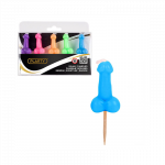 Bernvakario / mergvakario / gimtadienio žvakė penis - 5vnt.