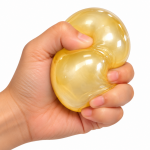 Antistresinis matinis žaislas &bdquo;Coconut Oil Squishy&ldquo; &ndash; Geltonas