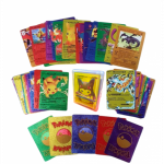 Pokemon kortų kaladė plastikinėje dėžutėje, 52 vnt. Colorful - Limited