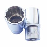 Galvutė ilga 1/2, 32mm, 12-Kampė, Cr-V