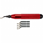 &Scaron;erpetų &scaron;alinimo nuo briaunų įrankis su 5 peiliukais