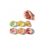 Matinis permatomas antistresinis siurprizas žaislas &bdquo;Fruit Squishy&ldquo;