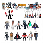 Skibidi Toilet figurėlė - rutulys siurprizas - staigmena