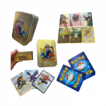 Pokemon kortos metalinėje dėžutėje 50vnt. - Auksinės