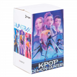 K-pop Demon Hunters pakuotė staigmena Labubu stiliaus