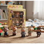 Mini Labubu figūrėlių rinkinys - 6 vnt.