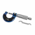 I&scaron;orinis analoginis mikrometras su slankmačiu 0-25mm / 0,01mm