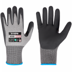 Pir&scaron;tinės darbui aplietos nitrilo puta DORADO