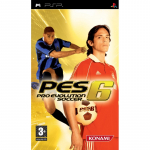 PSP Pro Evolution Soccer 6 žaidimas