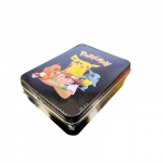 Pokemon kortos metalinėje dėžutėje 50vnt. - Juodos