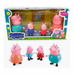 Peppa pig figūrėlės - &scaron;eima 4 vnt.