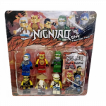 LEGO Ninjago žmogeliukų - figurėlių rinkinys - 6 vnt.