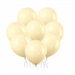 Lateksinis balionas, dramblio kaulo spalvos - 30cm, 1vnt.