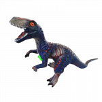 Guminis dinozauras - velociraptorius su garsais - 40cm