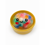 Mažas koldūnas su spalvotais burbuliukais / Kawaii squishy