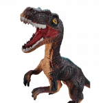 Guminis dinozauras - velociraptorius su garsais - 60cm