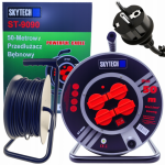 Prailgintuvas su metaline rite - SKYTECH, 2950W 3x2,5mm&sup2; / 50 metrų