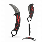 Sulankstomas karambit peilis su a&scaron;tria geležte - Scorpion