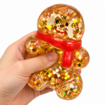 Kalėdinis antistresinis žaislas &bdquo;Jumbo Squishy&ldquo; - Meduolis