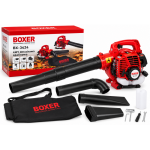 BOXER BX-3424 &ndash; Benzininis Lapų Pūstuvas ir Siurblys 4in1, 25,4 cm&sup3;
