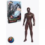 Juodojo Spider-Man figūrėlė, vandenyje keičianti spalvą, 25cm