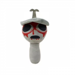 Populiaraus muzikinio žaidimo Sprunki pliu&scaron;inis žaislas, pilkas