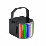 RGB diskotetekos &scaron;viestuvas / garsiakalbis, micro SD, USB