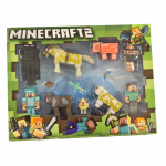Minecraft stiliaus figūrėlių rinkinys, 12vnt.