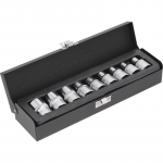 Galvučių rinkinys TORX Cr-V E10-E24, 9 vnt.