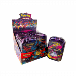 Pokemon kortos metalinėje dėžutėje 55 vnt.