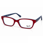 Ray-Ban RB1527 3577 vaiki&scaron;ki akinių rėmeliai &ndash; raudoni / mėlyni