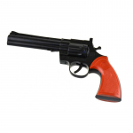 Revolverio stiliaus pistoletas, &scaron;audantis garsiniais pistonais