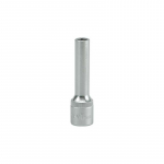 Galvutė &scaron;e&scaron;iakampė 3/8", 7mm, Cr-V, ilga