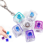 Fidget Keyboard &ndash; antistresinis klavi&scaron;ų pakabukas ir spineris viename