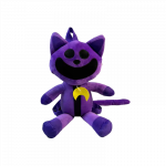 Kuprinė - žaislas violetinis katinas - CatNap / Smiling Critters, 45cm