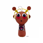 Populiaraus muzikinio žaidimo Sprunki pliu&scaron;inis žaislas, rudas