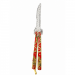 Treniruočių peilis Butterfly be a&scaron;menų 22cm - golden dragon