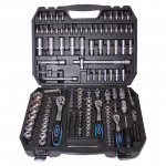 Įrankių komplektas 1/2' 3/8' 1/4, 171vnt