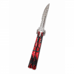 Treniruočių peilis Butterfly be a&scaron;menų 22cm - red dragon